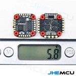 JHEMCU GF16-BMI 16X16mm 2-4S Stack BMI270 F405 Baro OSD BlackBox Flugsteuergerät BLHELIS 13A 4in1 ESC FPV Rennsport-Mikro-Drohnen